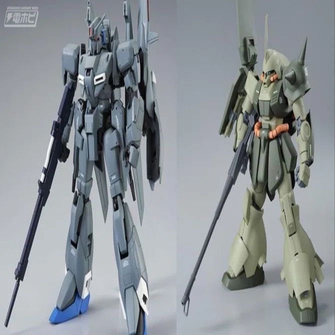ガンダムUC』ガンプラ「MG ゼータプラス（ユニコーンVer.）」と「MG