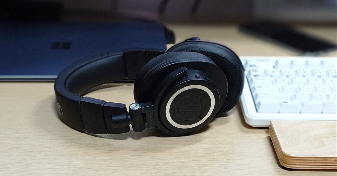 お気に入りのヘッドホンATH-M50x｜武田邦敬｜Kunihiro TAKEDA