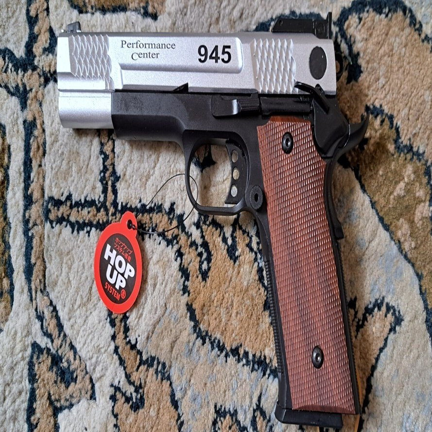 Double Bell S&W M945(2ndロット)シルバースライド ガスガン エアガン