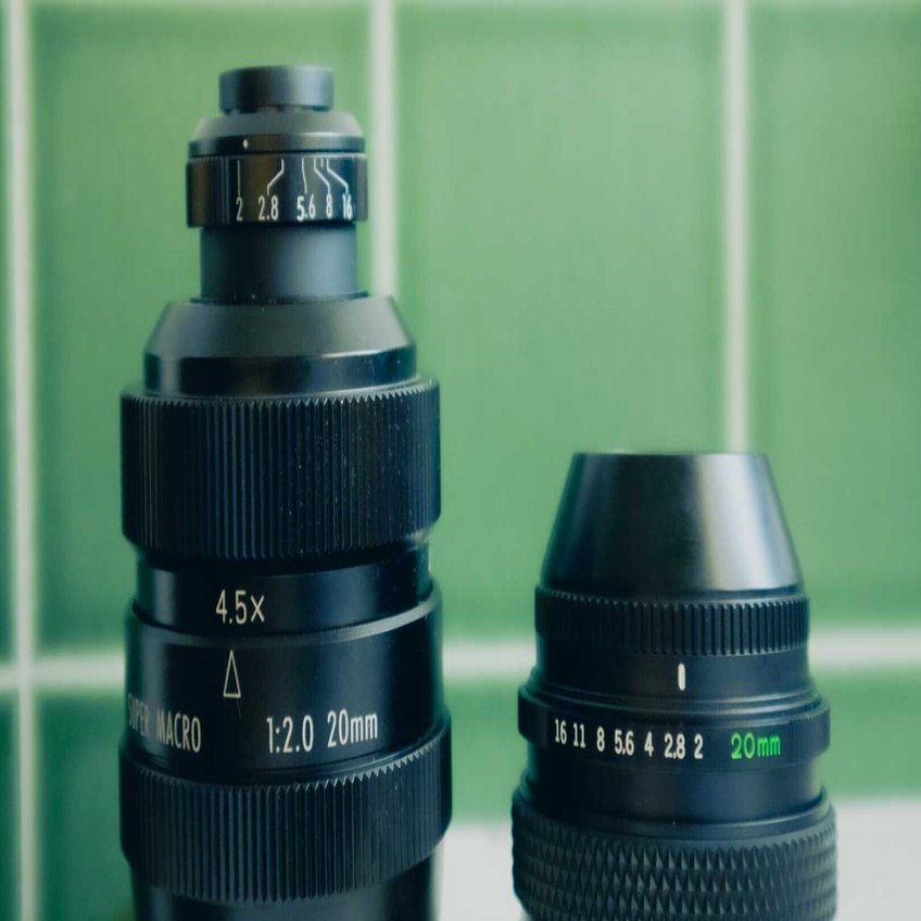 Canon】見えないものを見ようとしてマクロレンズを覗き込んだ【ミラー