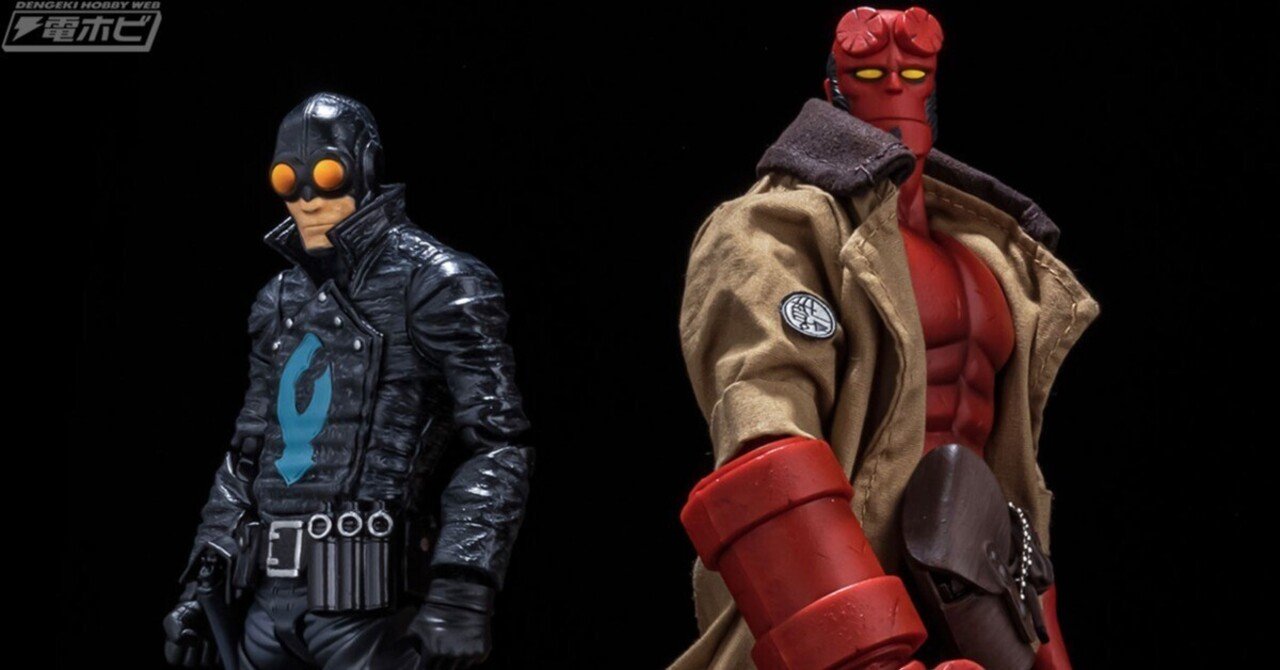 HELLBOY』より主人公「ヘルボーイ」と伝説のスーパーヒーロー