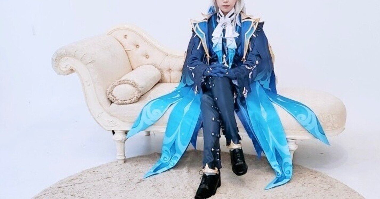 ウィッグづくり記録 / 原神 / ヌヴィレット｜なご