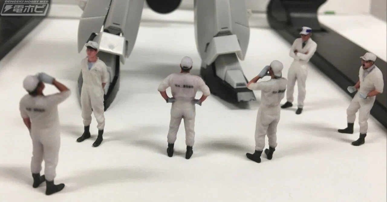 機動警察パトレイバー』特車二課整備班、篠原重工従業員などの1/60