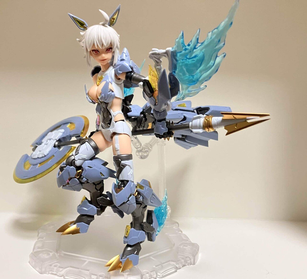 中国の美少女プラモ「ウルフガール」をパチ組み（後編）｜茄子炒め