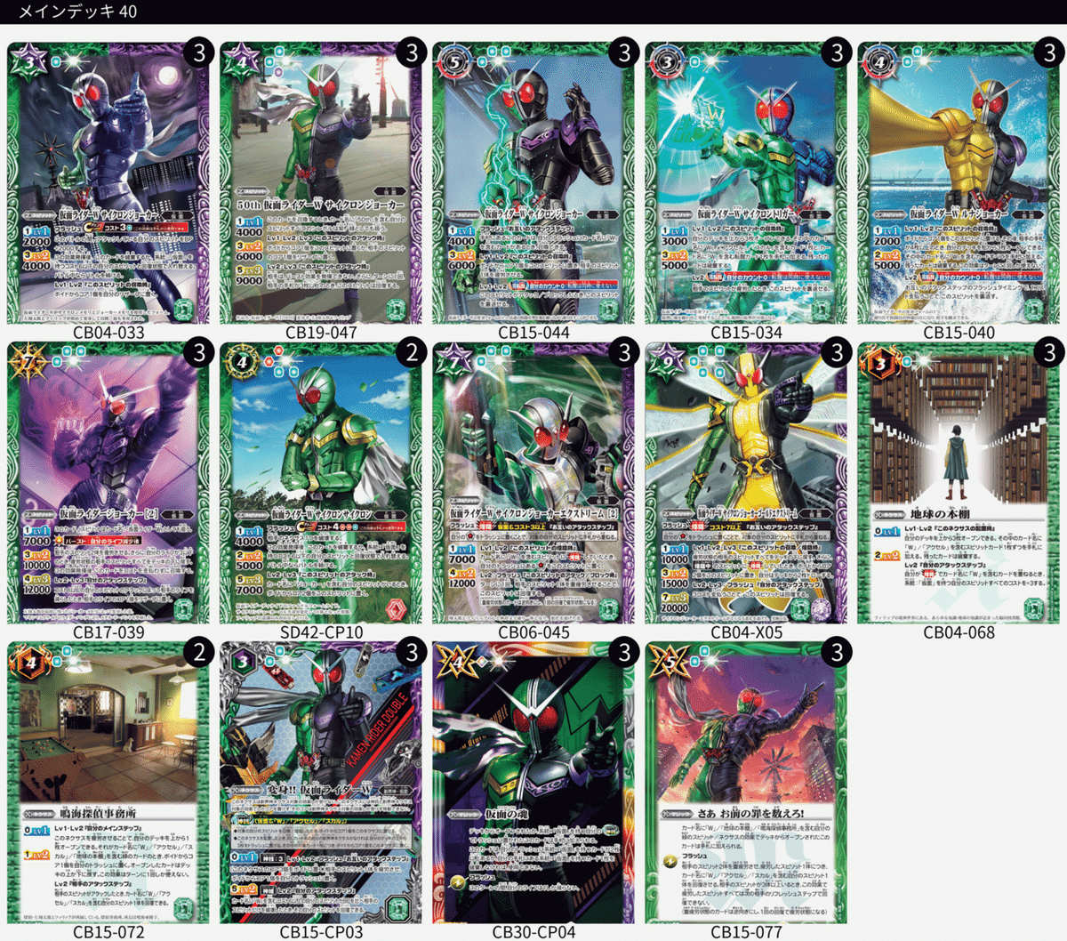 さあ、お前の罪を数えろ【仮面ライダーWデッキ紹介】｜ドサンコ