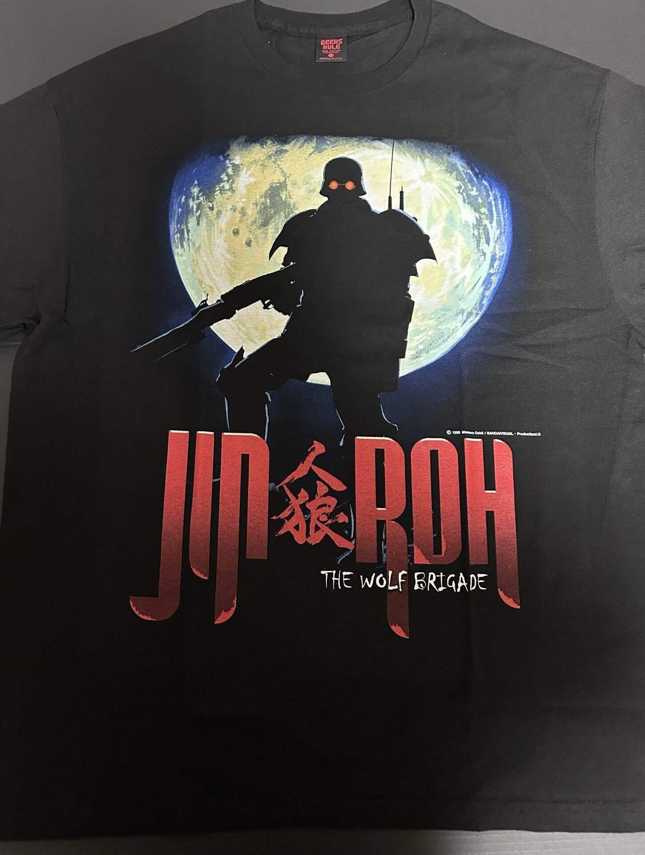 geeks rule 人狼 JIN-ROH アニメtシャツ 押井守 1400 押井守アニメ『人