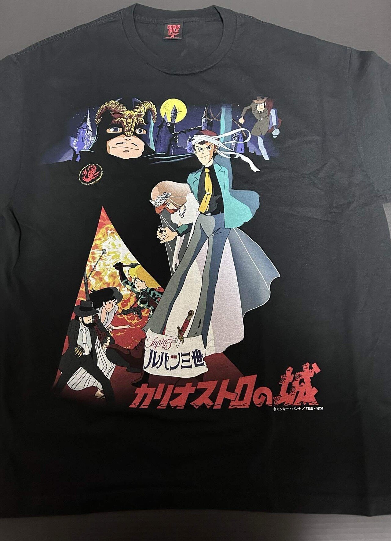 ルパン三世当時グッズ ルパン三世当時ビンテージシャツ