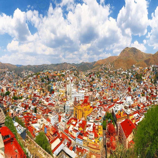 メキシコ　グアナフアトの風景 まるでレゴ！メキシコ・カラフルな世界遺産の街「グアナファト