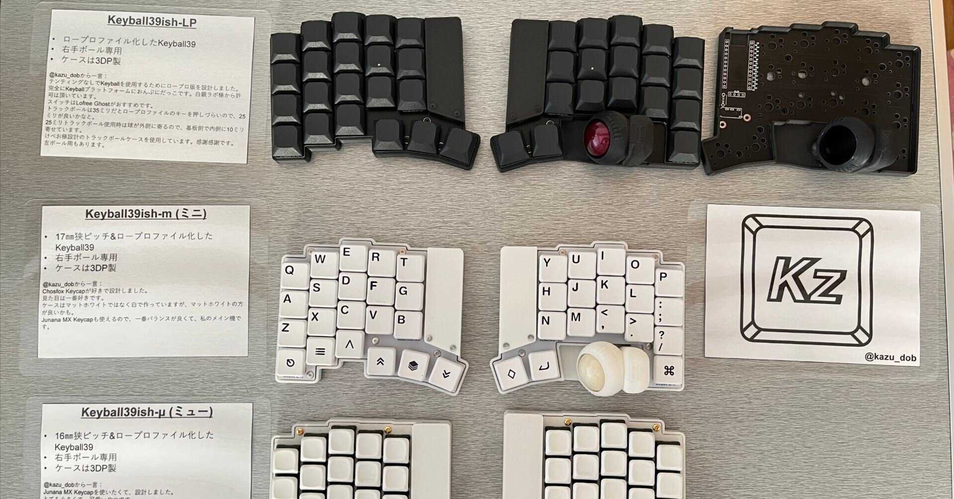 Keyballishシリーズに関して|Kz Keyballishシリーズに関して|Kz