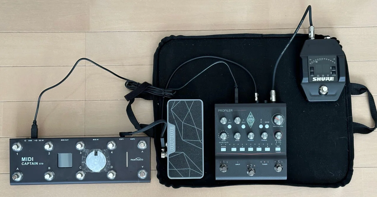 Kemper Profiler Playerをもって台湾へライブしにいったよ｜surgedrv