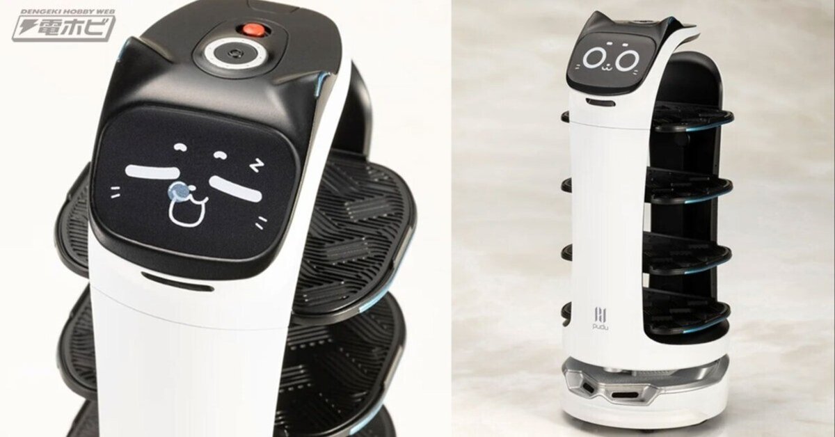 レストランなどでおなじみ！ネコ型配膳ロボット「ベラボット