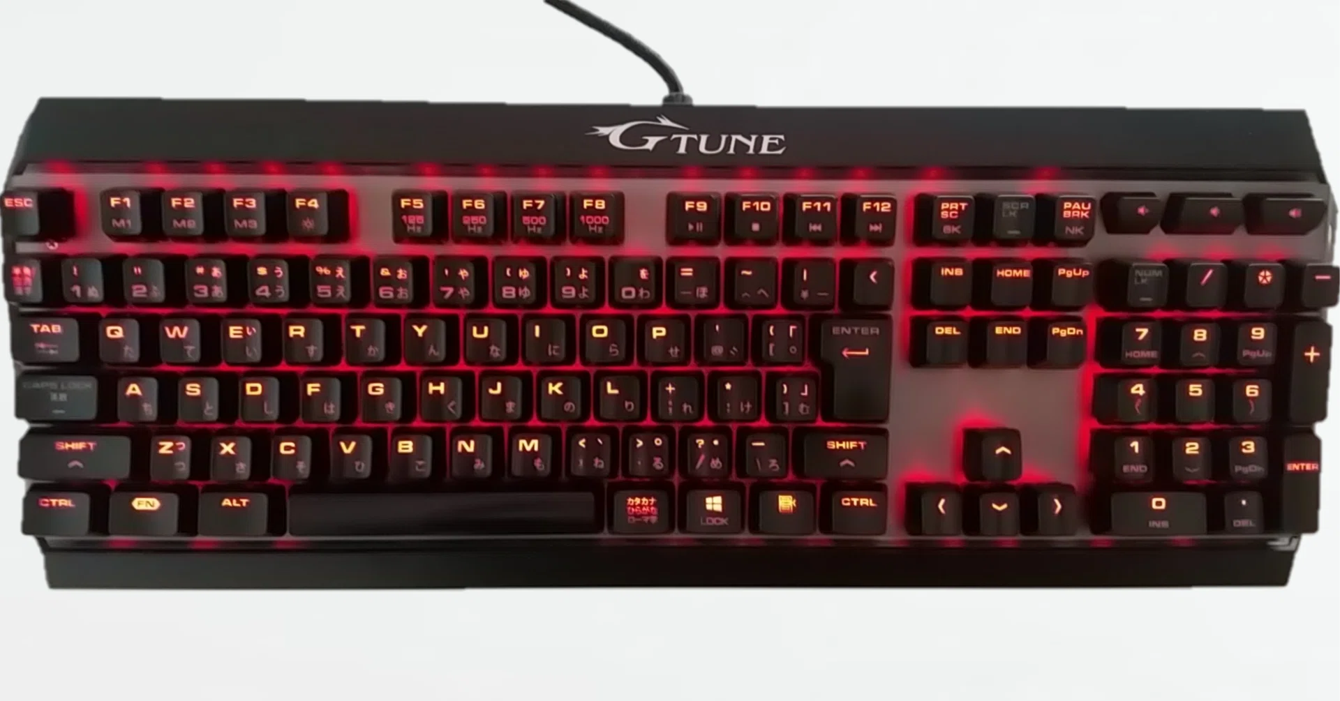 キーボード G-Tune Mechanical Keyboard GTC109U01BK2 G-Tune Mechanical Keyboard（ジーチューン メカニカル キーボード