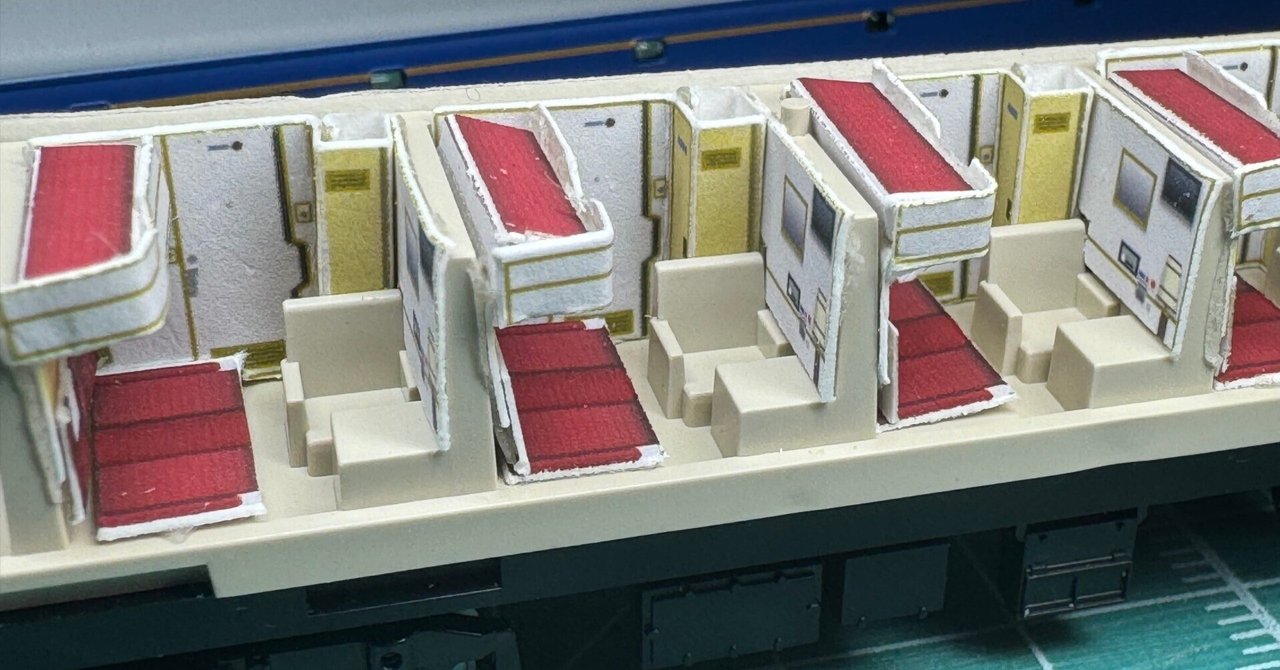 【内祝い】 3003 北斗星 ツインデラックス「オロネ25-500（北）」内装 JR、国鉄車輌