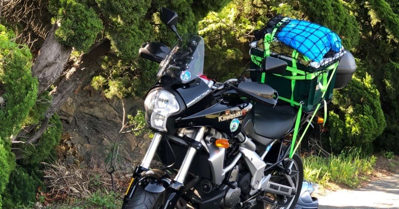 実際に荷物を積む あぢの Note