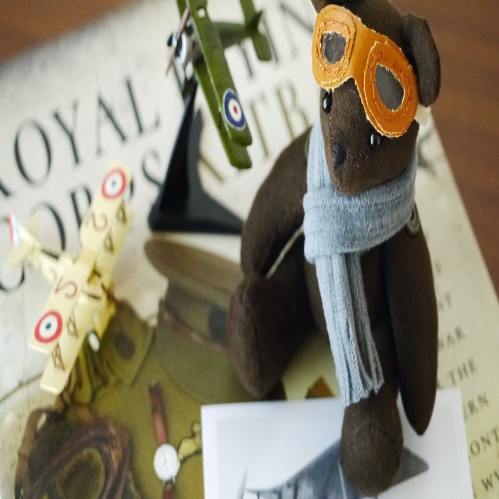 ぬいぐるみ テディベア作り比べ 飛行士くま｜sion