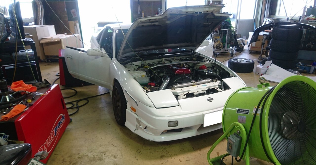 180SX後期書き換えコンピュータタービンエアフロ
