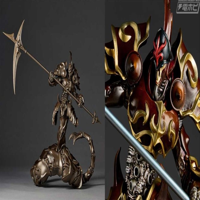 【絶版・未使用】邪神兵 ボークス レジンキャスト 機甲界ガリアン鉄の紋章 ARTPLA SCULPTURE WORKS 鉄巨神vs邪神兵｜プラモケイ｜海洋堂