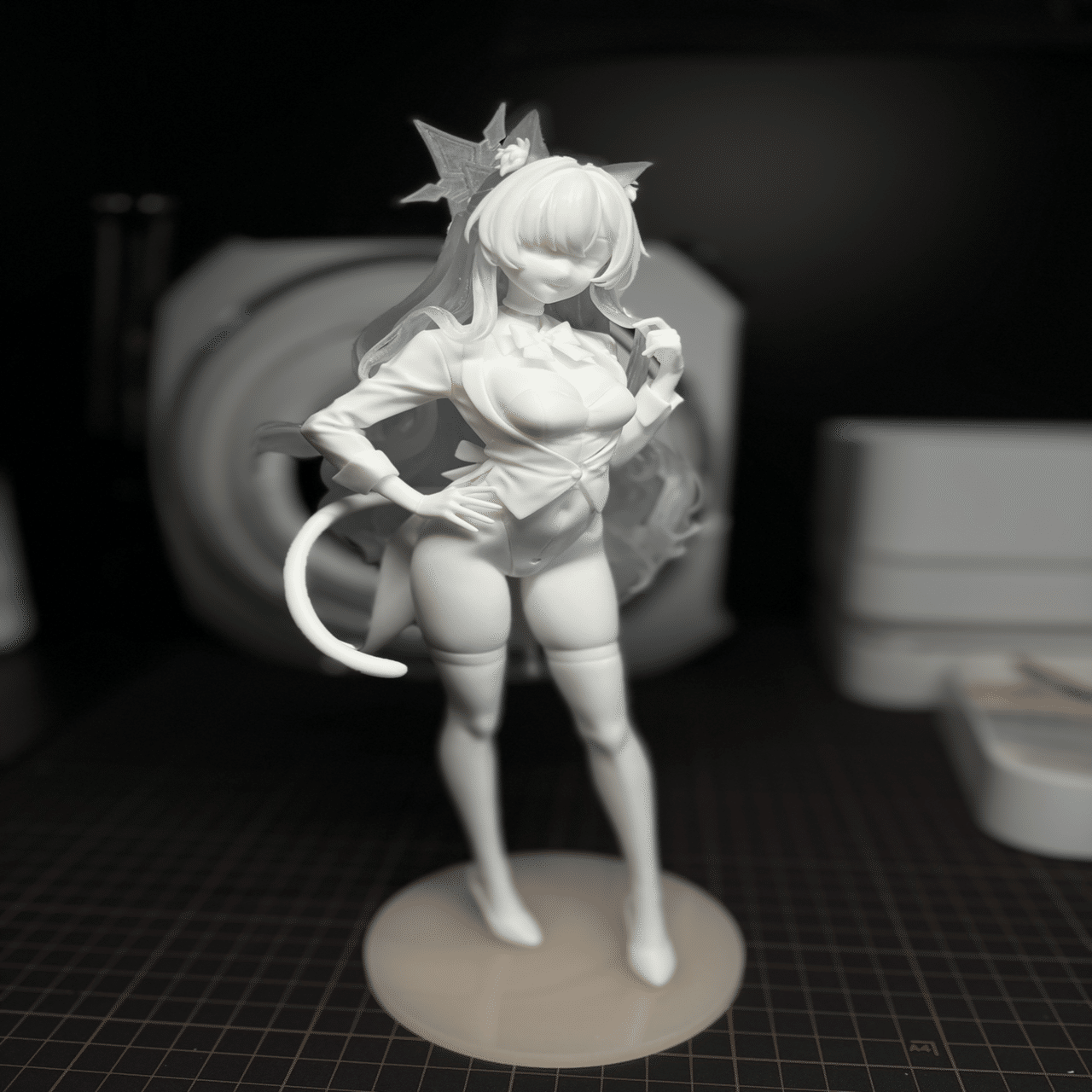 ブルーアーカイブ 清澄アキラ お久しぶりVer. ガレージキット製作