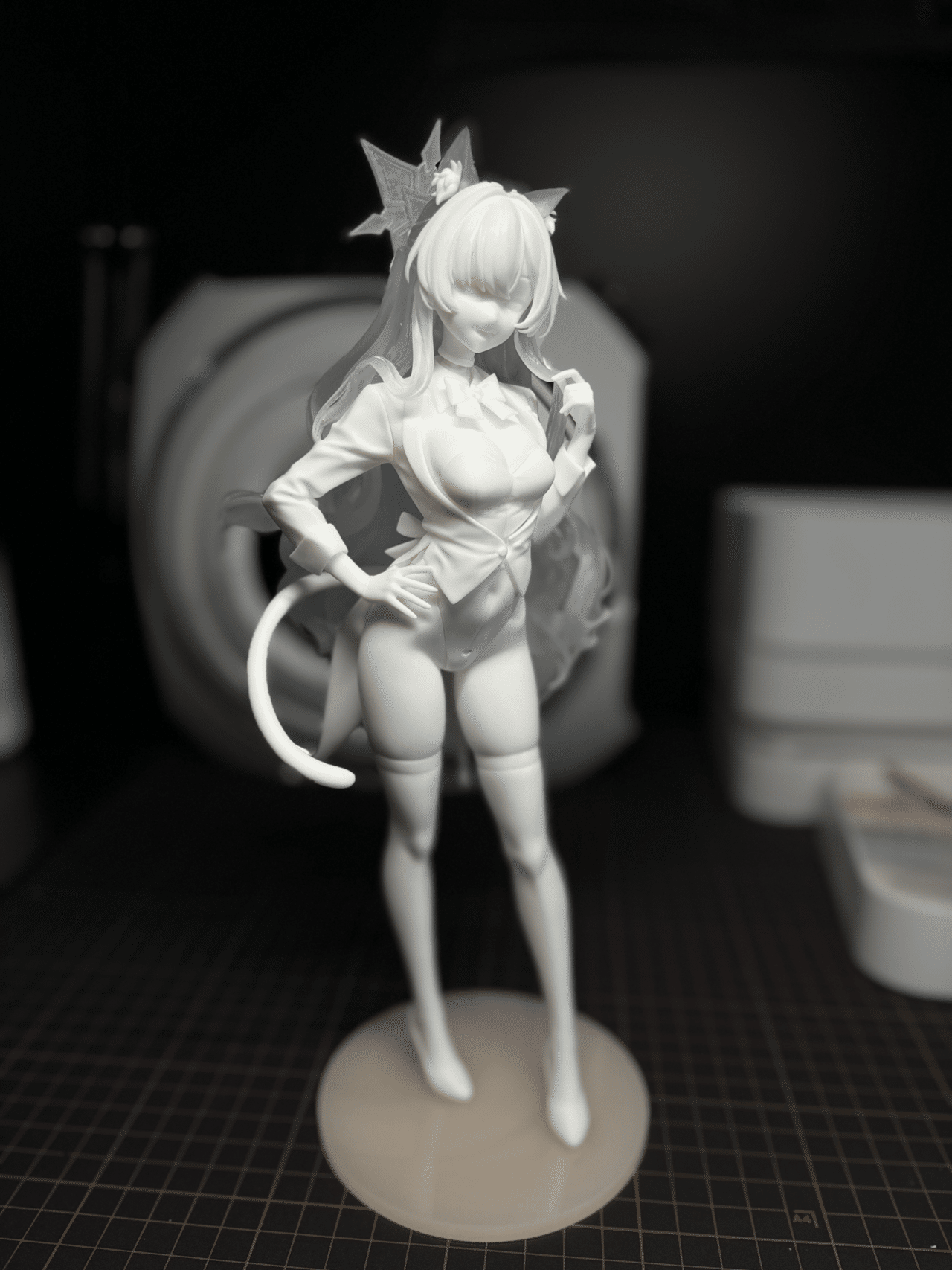 ブルーアーカイブ 清澄アキラ お久しぶりVer. ガレージキット製作 ブルーアーカイブ 清澄アキラ お久しぶりVer. ガレージキット製作