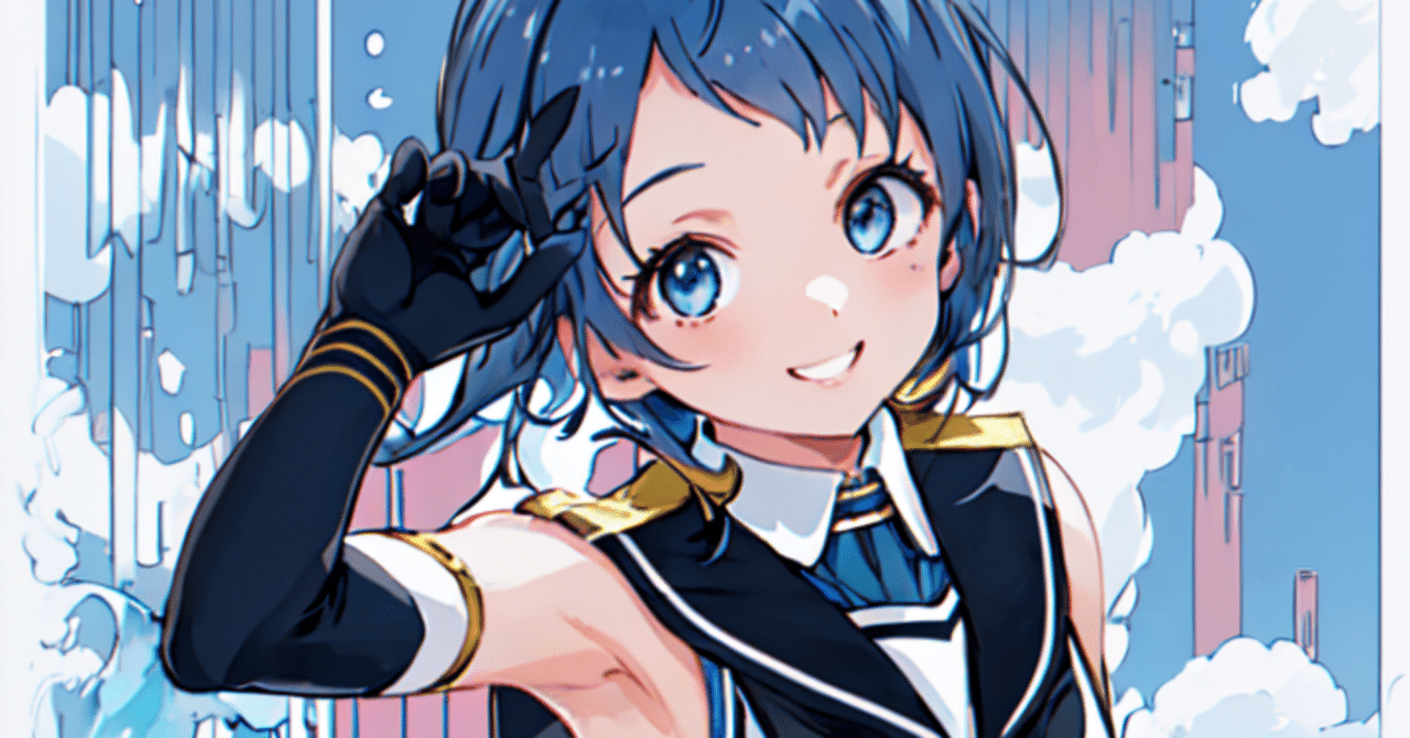 イラスト作成5 生成AIで描く五月雨ちゃん｜荒間大輔（あらま・だいすけ）