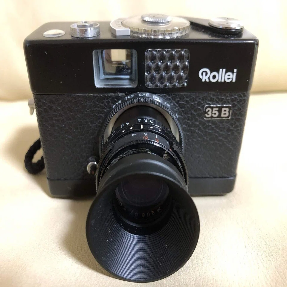 Rollei 35T ブラック ボディ コンパクトカメラ】ローライ35S ブラック 