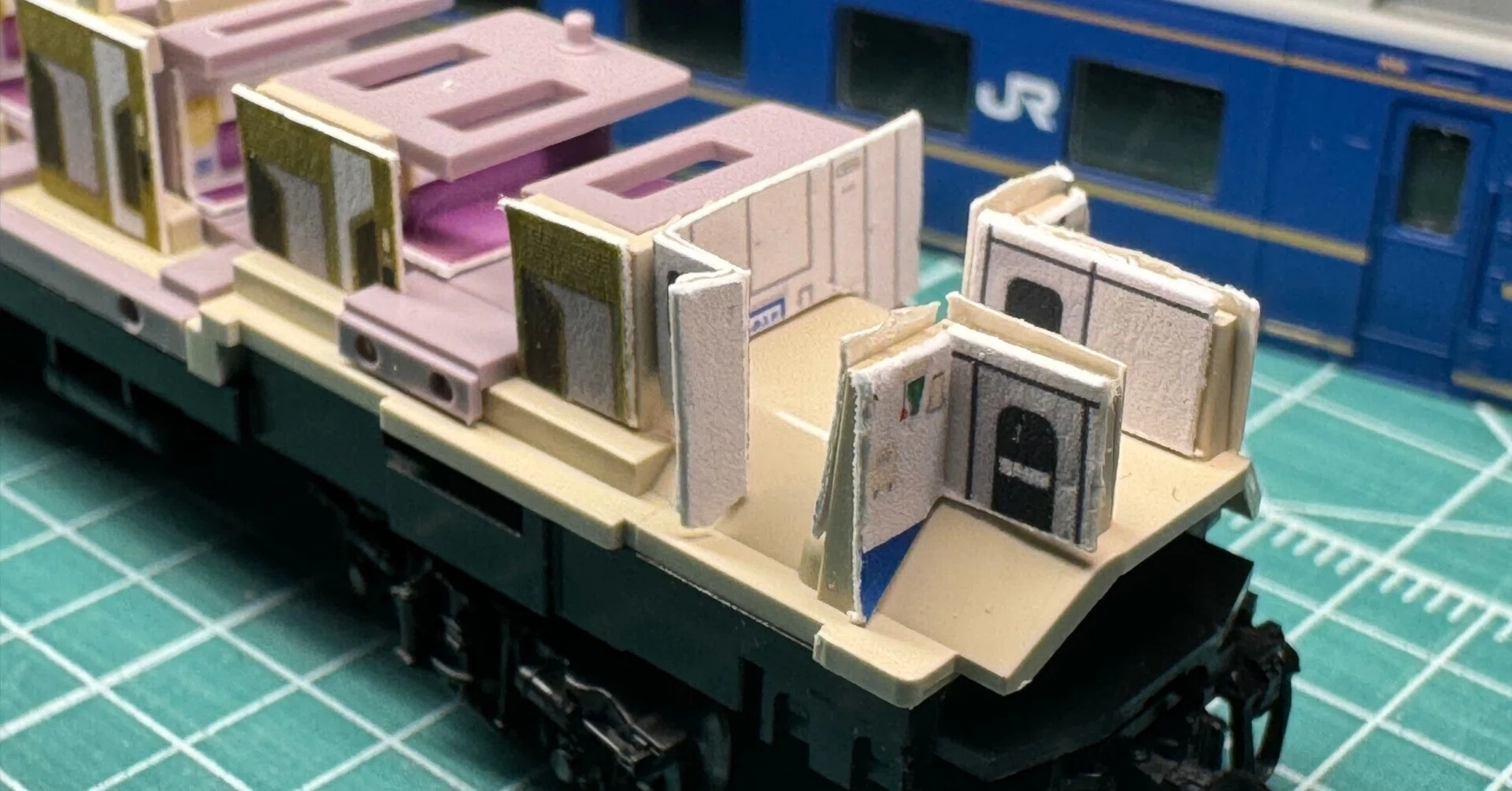 3024 北斗星 Bコンパートメント「オハネフ25-0」内装クラフトシート