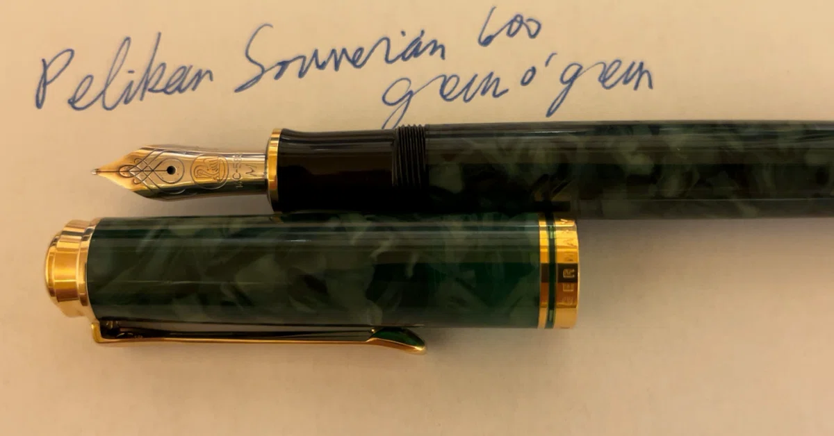 012FP-7】Pelikan Souveran M600 Green o'green｜漂流物