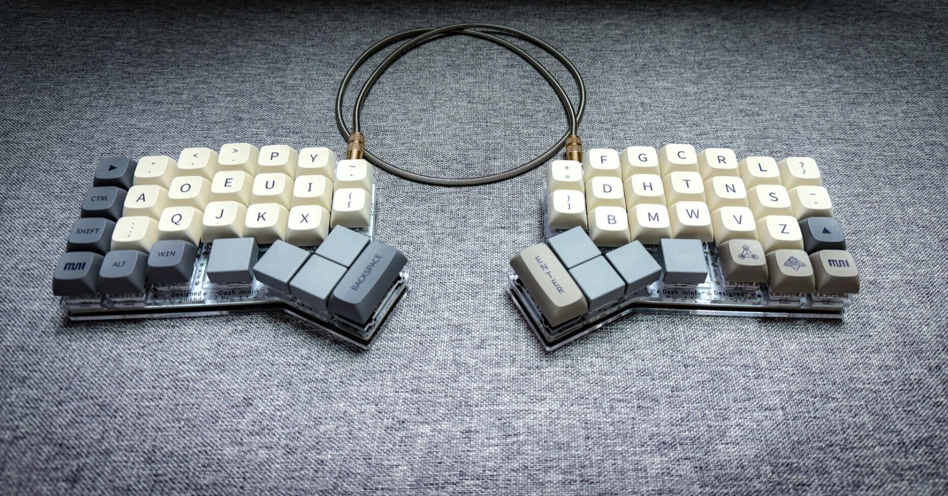 自作キーボード] ErgoDash mini とキーマッピングの世界(一旦完成