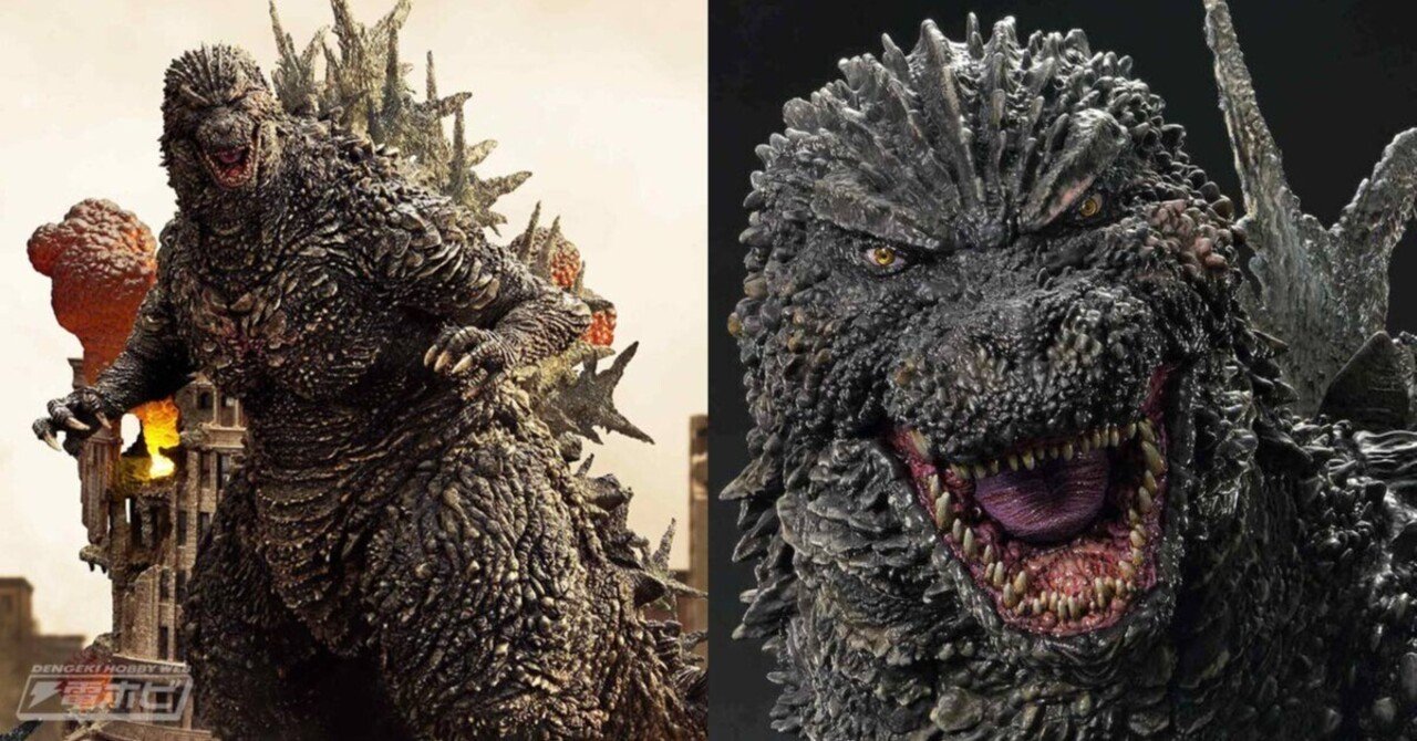 ゴジラ-1.0』ゴジラと崩れゆく銀座を精巧に再現した巨大ジオラマは圧巻