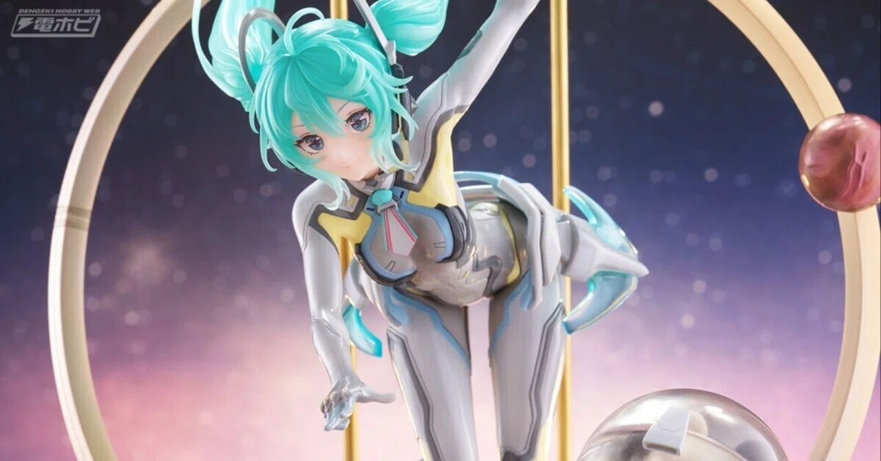 初音ミクが「MIKU WITH YOU 2024」のメインビジュアルをもとに