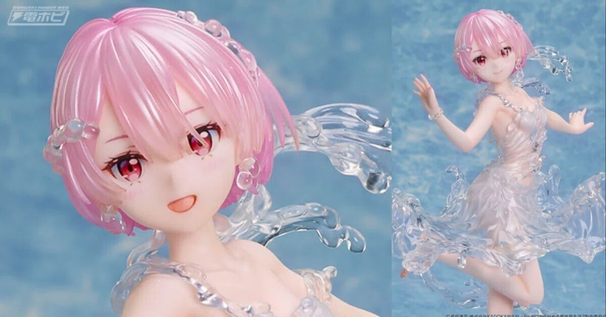 リゼロ』ラムが美しい水のドレスを纏った姿でフィギュア化!通常 リゼロ』ラムが美しい水のドレスを纏った姿でフィギュア化!通常