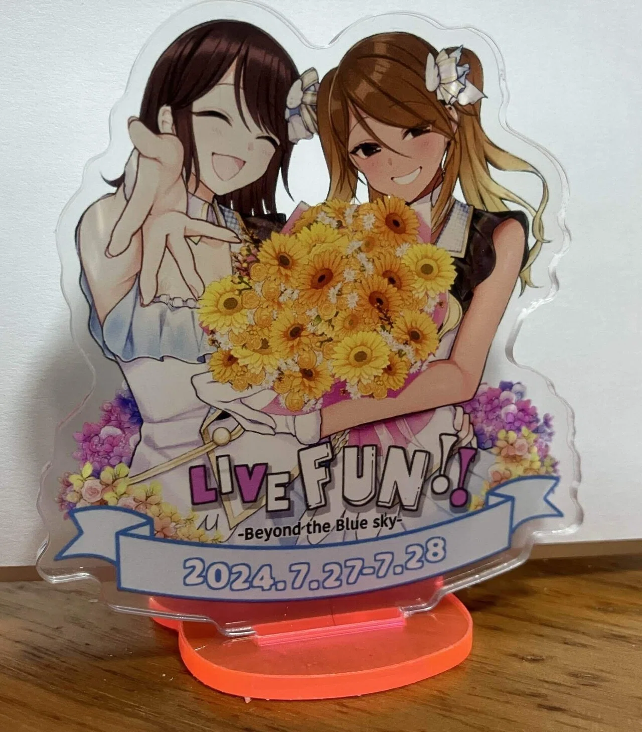 愛依LFフラスタ レポ｜かめちゃん