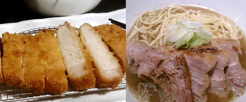 食日記11：ラーメン＆とんかつでミシュランを気軽に♪