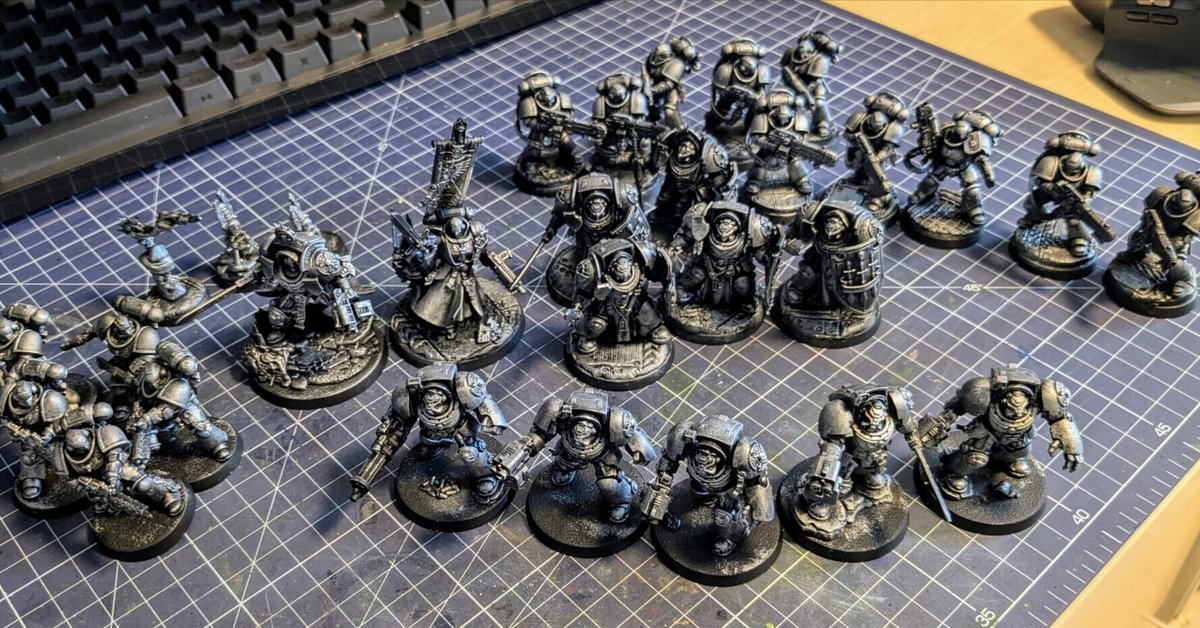 ウォーハンマー40k】【ダークエンジェル】ダクエンで1000pt戦