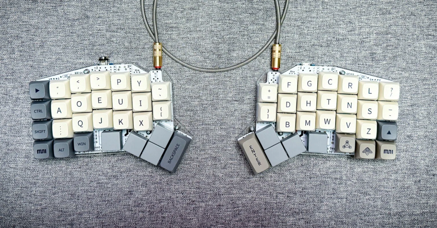 Ergo Dash mini 自作キーボード 自作キーボードキットのErgodash miniを素人が気力だけで作ってみた