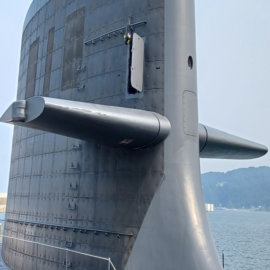 2024-77］最新鋭の潜水艦「じんげい」を見学した｜岩手県立 種市高等