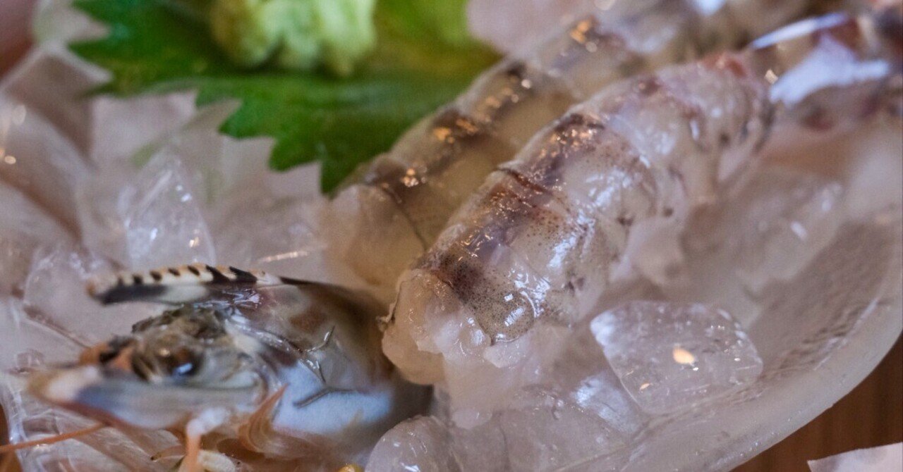 噛み切るのに苦戦するほど弾力がある車海老を味わえるお店。くるまえび