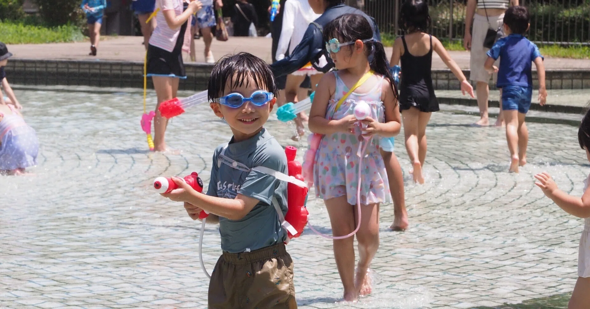 芹が谷公園で水遊び！｜ボーイスカウト川崎53団ビーバー隊