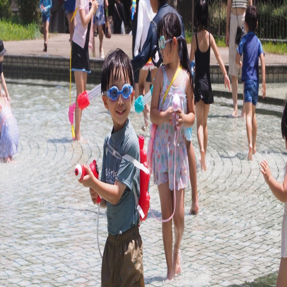 芹が谷公園で水遊び！｜ボーイスカウト川崎53団ビーバー隊
