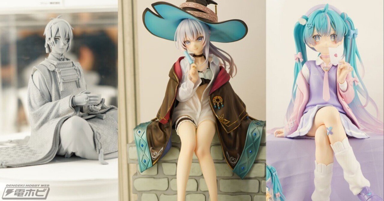 魔女の旅々』イレイナ サマーバカンスver.の彩色見本が初展示！ビッグ