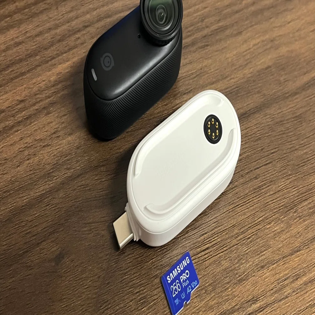 insta360 go3s＋クイックリーダー