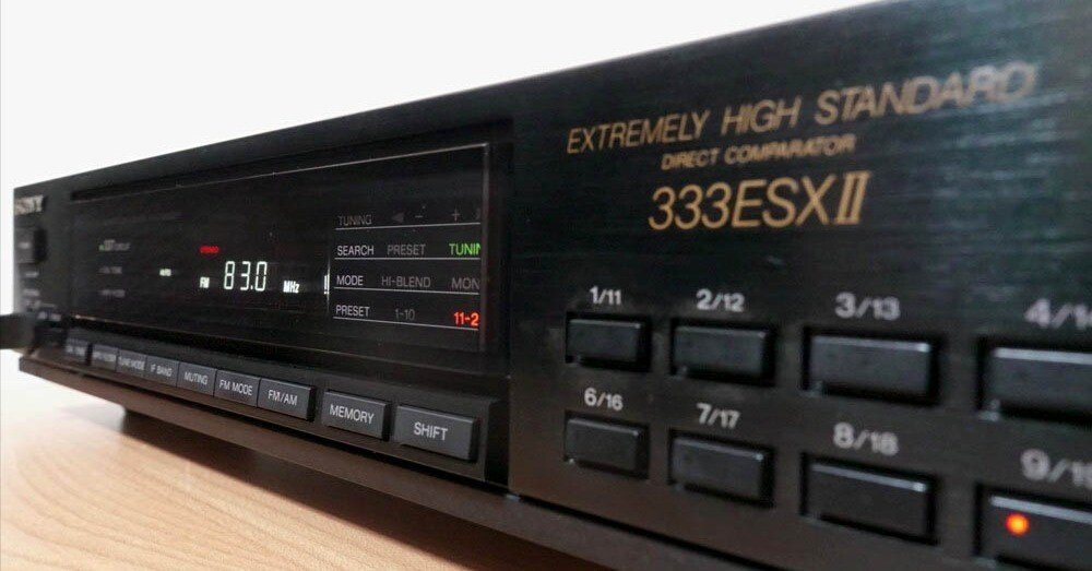 SONY ソニー ST-S333ESX Ⅱ FM/AMチューナー ステレオ SONY ソニー ST-S333ESX Ⅱ FM/AMチューナー ステレオ 【公式通販】