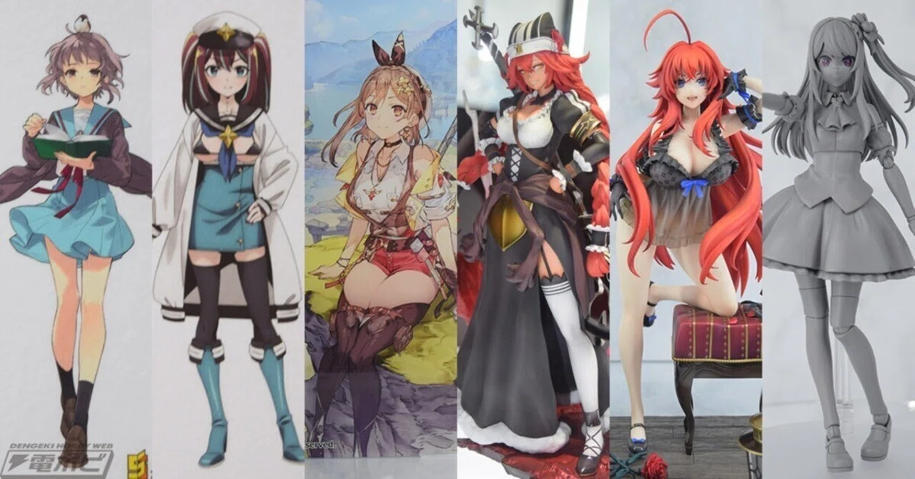 オバロ』ルプスレギナ、『ハイスクールD×D』リアス＆朱乃フィギュア 