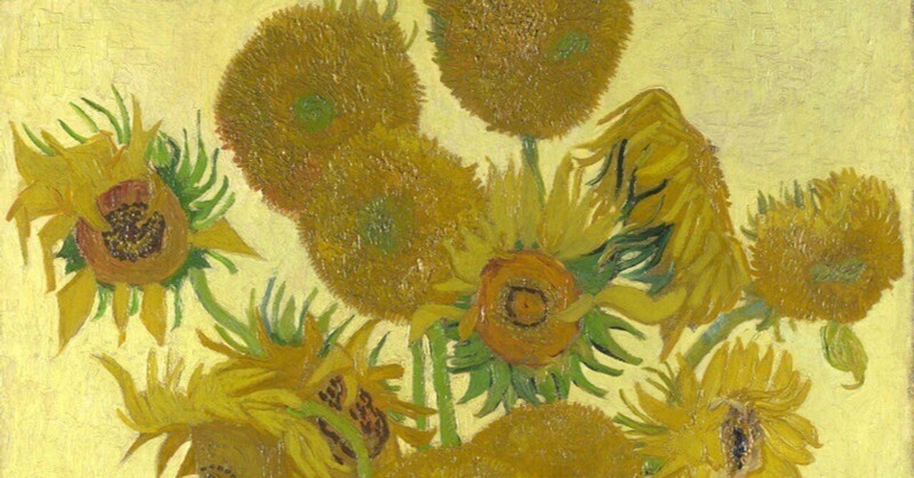 限定地域お届け無料！超大型！超高細プリント！ゴッホ ひまわり 15本 額縁つき ゴッホ〈ひまわり〉｜日本花卉文化株式会社