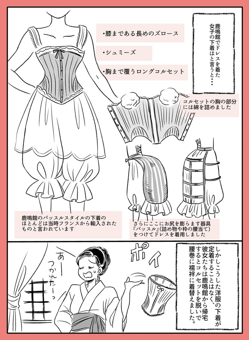 零れ話 明治の女性の下着事情 伊田チヨ子 Note