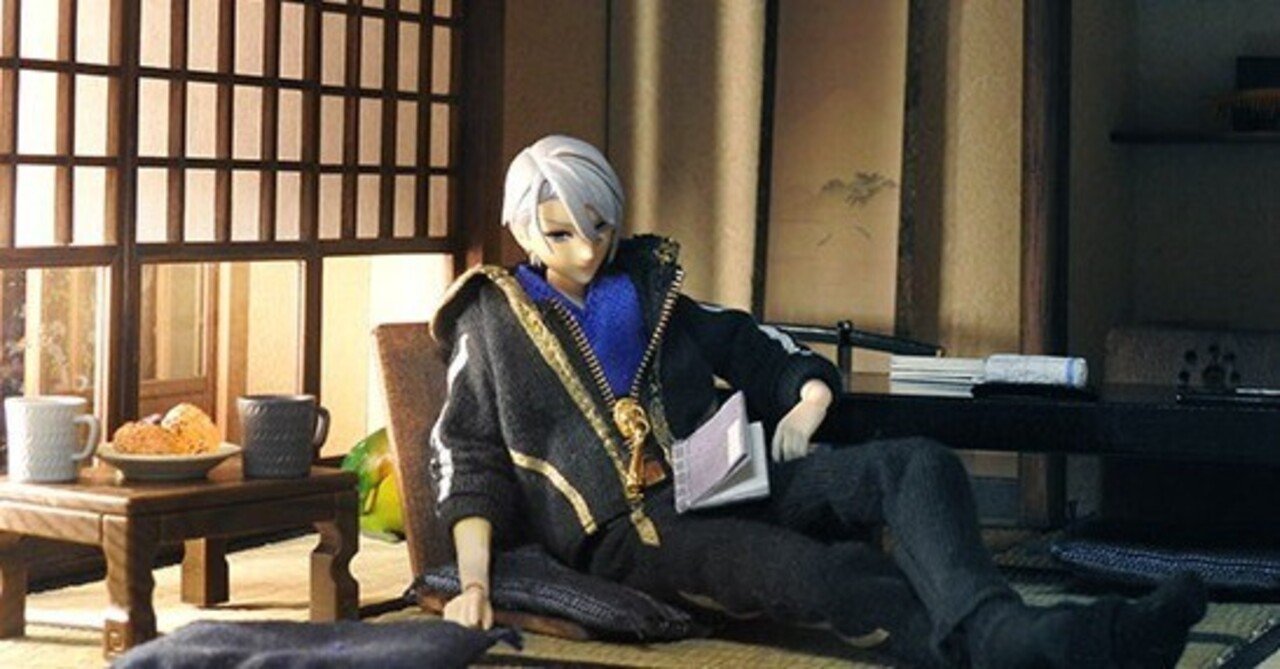 ぬーどるストッパー刀剣男士フィギュアをドール化してみた（5 ｜かりな