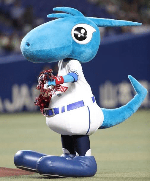 プロ野球 名古屋ドーム 中日ドラゴンズ 旧マスコット