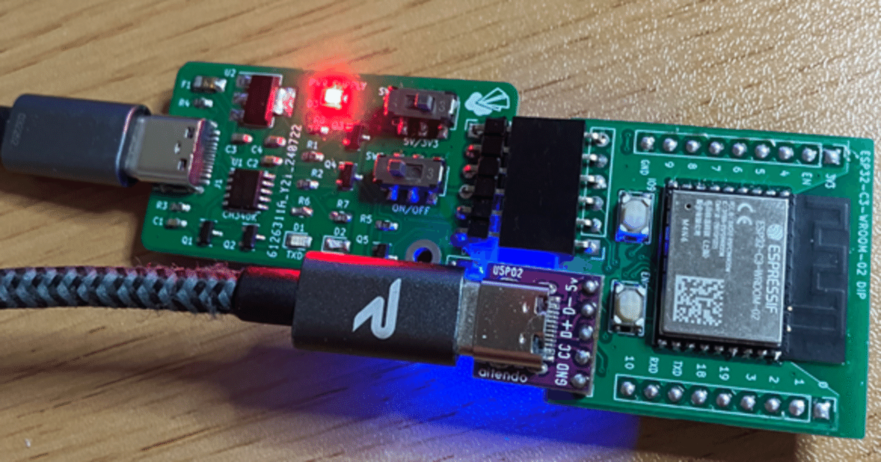 ESP32-C3-WROOM-02-N4のDIP化基板を作成してみた。｜くりーむ