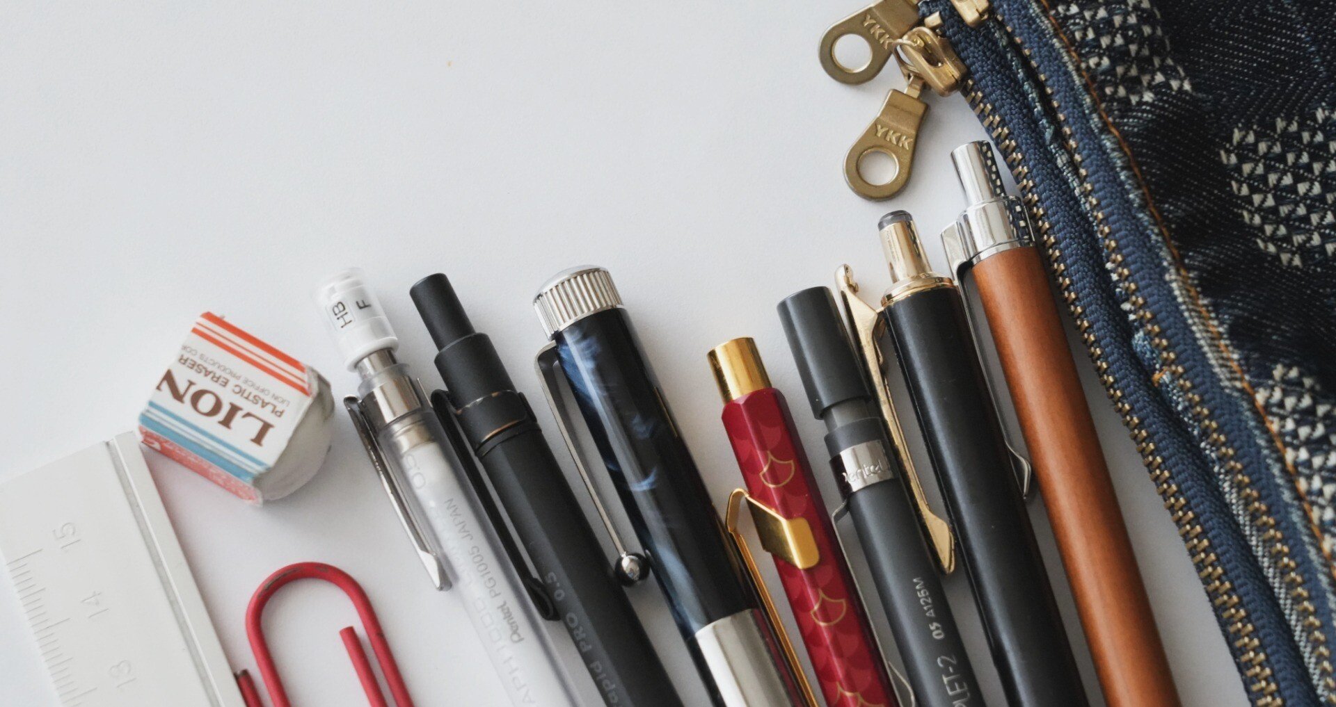 筆箱紹介 - シャーペン｜くりっぷ/文房具愛好家｜note