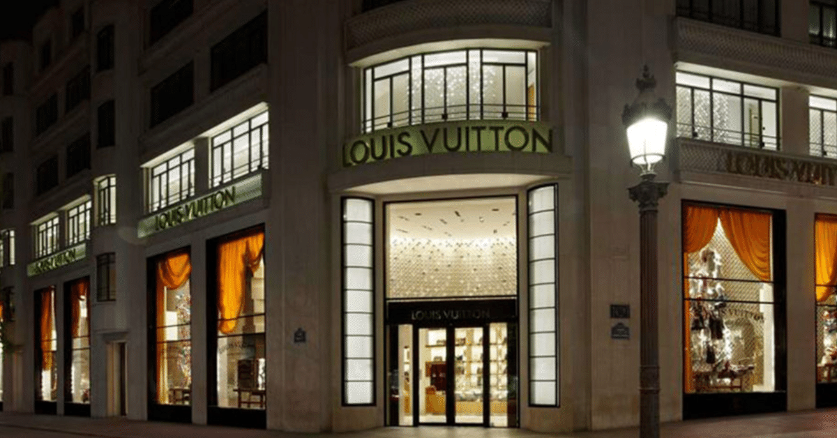 ルイ・ヴィトン (Louis Vuitton) - パリ、フランスのフラッグ